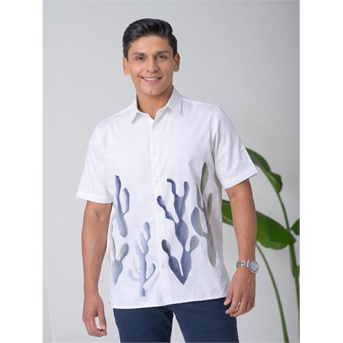 Hand painted S/S shirt