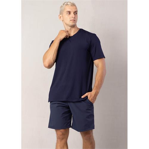 Active Wear T-Shirt With Back Mesh