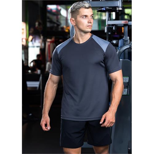 Active Wear T-shirt With Front Contrast