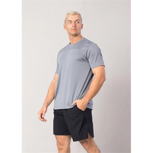 Active Wear T-shirt With Mesh Detailed