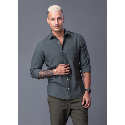 Casual Wear Button Down L/S Shirt