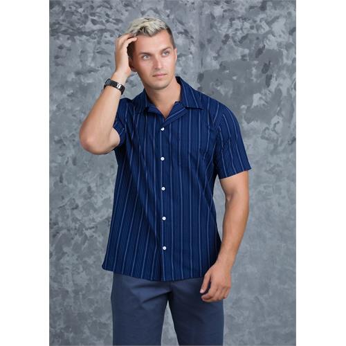 Casual Wear Cuban Collar S/S Shirt