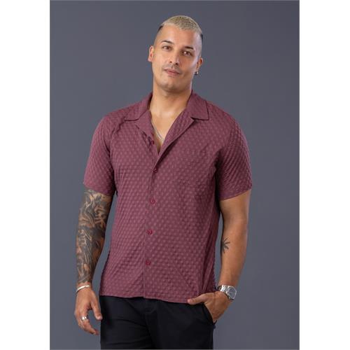 Casual Wear Cuban Collar S/S Shirt