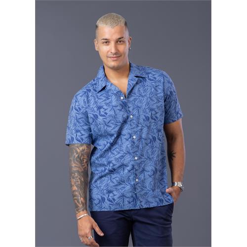 Casual Wear Cuban Collar S/S Shirt