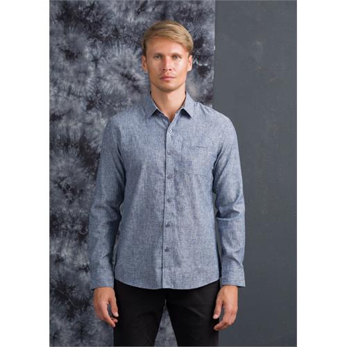 CASUAL WEAR DETAILED LINEN L/S SHIRT