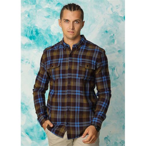 CASUAL WEAR DOUBLE PKT L/S SHIRT