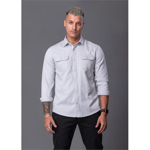 Casual Wear Double Pkt L/S Shirt