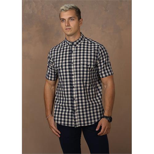 CASUAL WEAR DOUBLE PKT S/S SHIRT