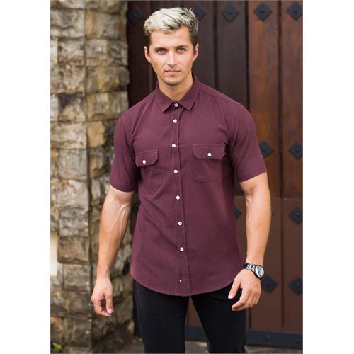 Casual Wear Double Pkt S/S Shirt