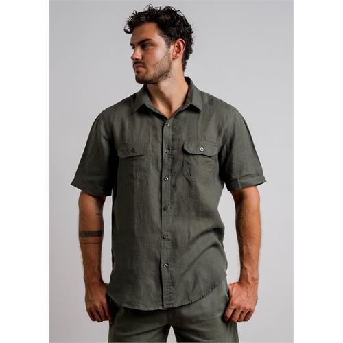 Casual Wear Linen S/S Shirt