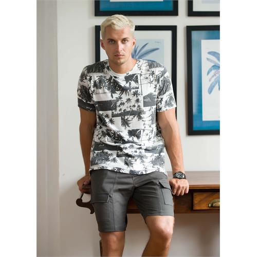 Casual Wear Printed Crew Neck T-Shirt