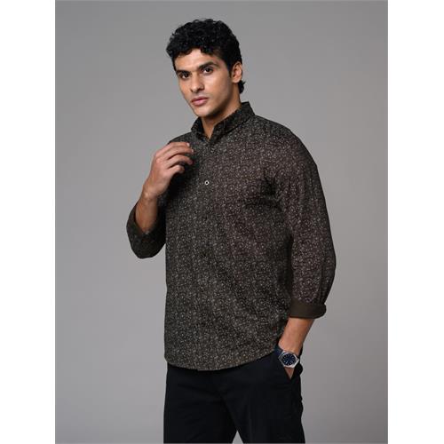 Casual Wear Printed Long Sleeve Shirt