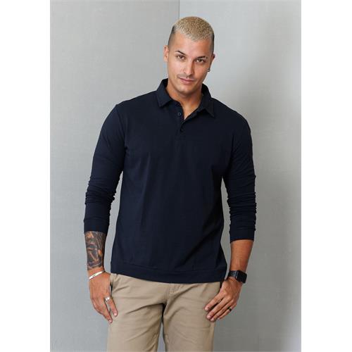 Casual Wear Self collar L/S T-shirt