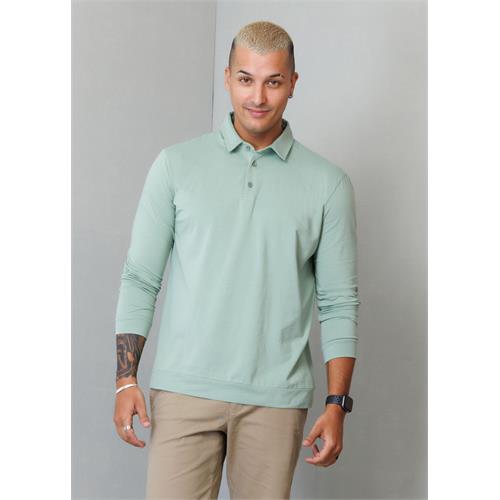 Casual Wear Self collar L/S T-shirt