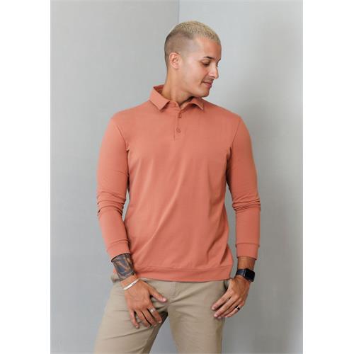 Casual Wear Self collar L/S T-shirt