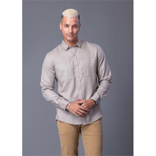 Casual Wear Twin Pkt L/S Shirt