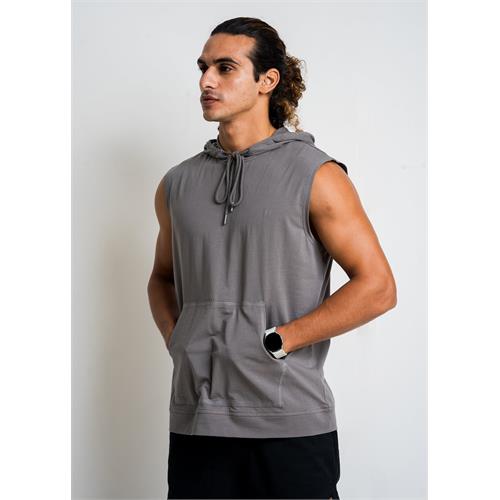 Loungewear Mens Sleeveless Hoodie