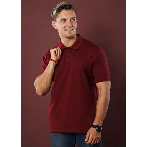 Maroon Polo T-Shirt (Regular Fit)