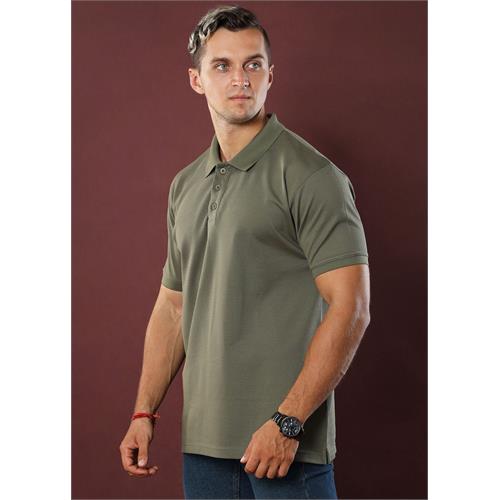 Olive Polo T-Shirt (Regular Fit)