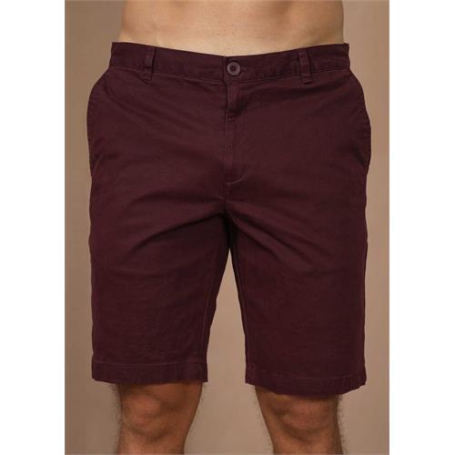 TWILL FLAT FRONT SHORT