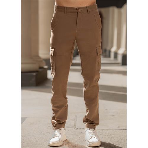 Mens Straight Hem Cargo Pant