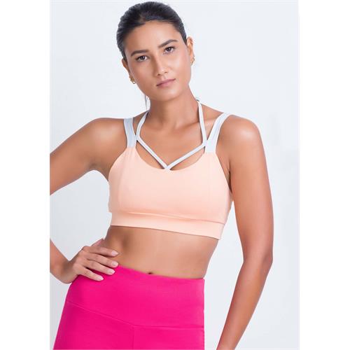 Two tone sport bra