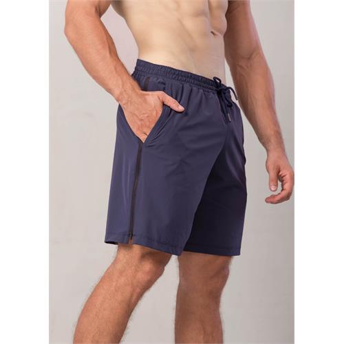 Active Wear Side Zipper Short