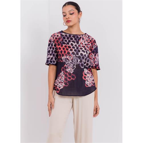 Batik Bee Hive Hand Printed Top