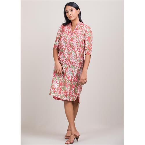 Batik multi coloured dress