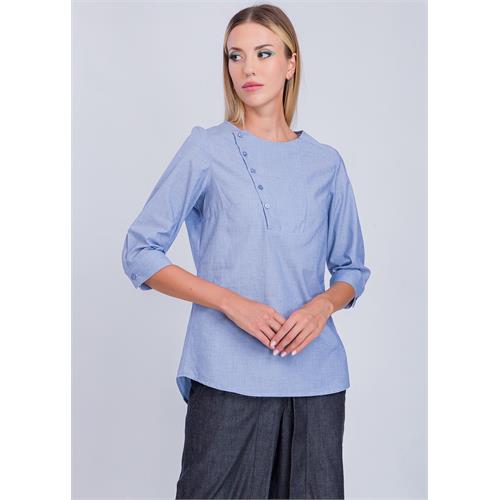 Button Detailed Blouse