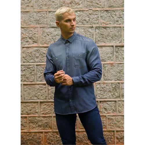 Detailed Chambrey L/S Shirt