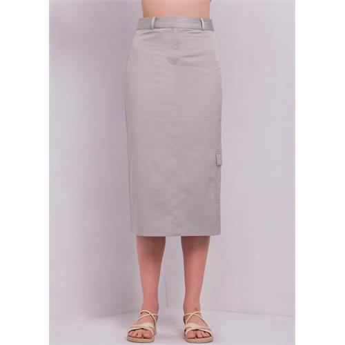 Fitted Skirt With Pocket