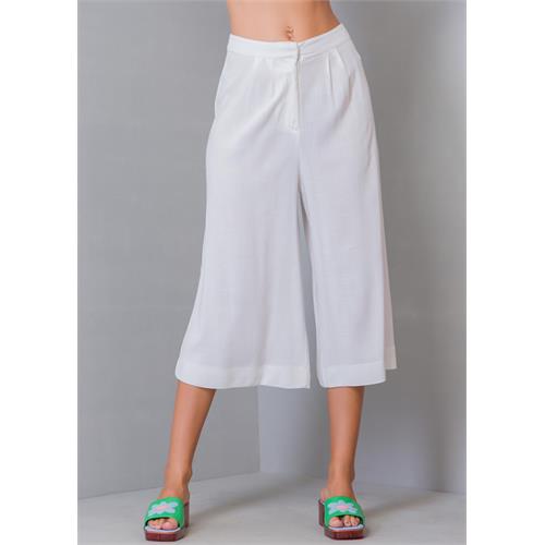 Pleat Detail Culotte Pant