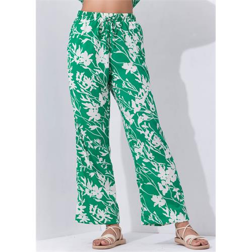 Printed Draw Cord Pant