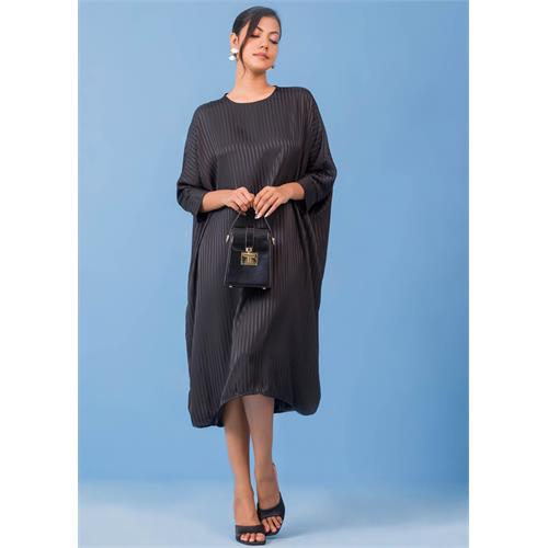 Round Neck Kaftan Dress