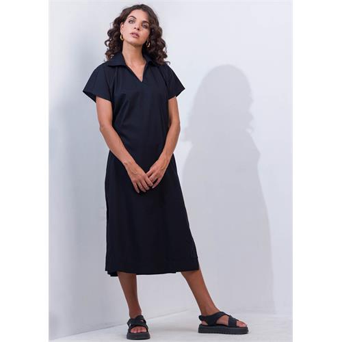 Short Sleeve Midi Dress