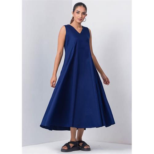 V Neck Tent Dress