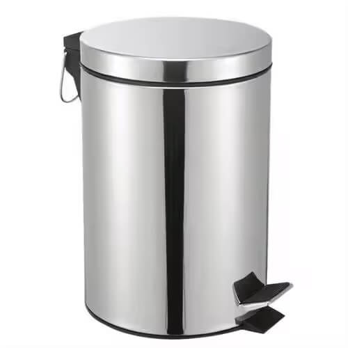 Stainless Steel Free Standing Pedal Bin 8L MDGF077
