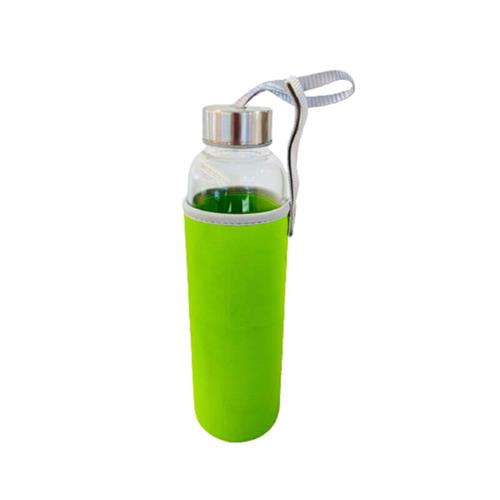 Velocity Borosilicate Glass Bottle With Cover
