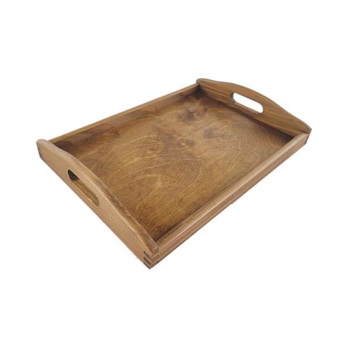 Wooden Brown Serving Tray MDGF007