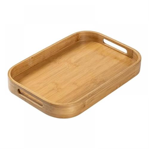 Wooden Brown Serving Tray MDGF010