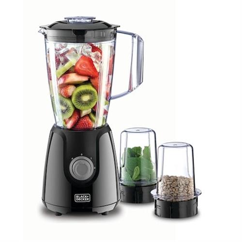 Black + Decker 400W Blender with 2 Mills BX440-B5