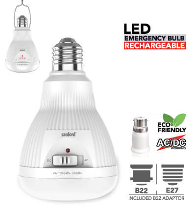 Sanford Rechargeable LED Bulb [5W] SF699LEDB