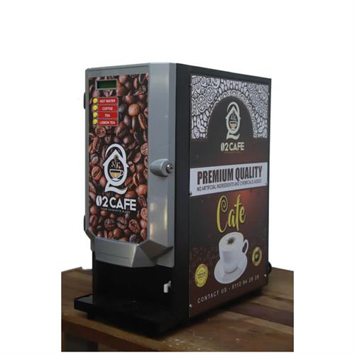 02 Cafe Nescafe Machine 3 Lane Canister