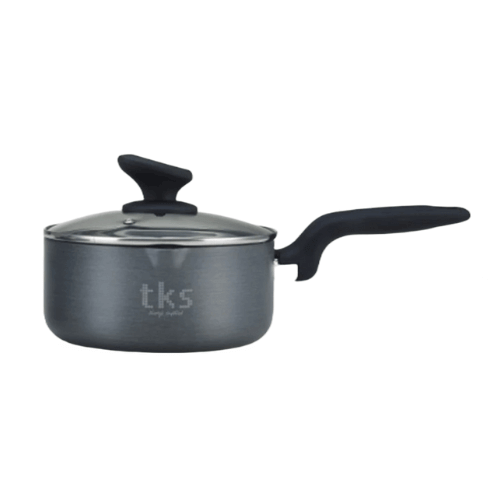 TKS Sauce Pan Milk Pot Hard Anodized Material 3mm Thickness 18CM