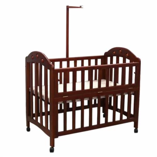 AY Wooden Baby Cot Teak