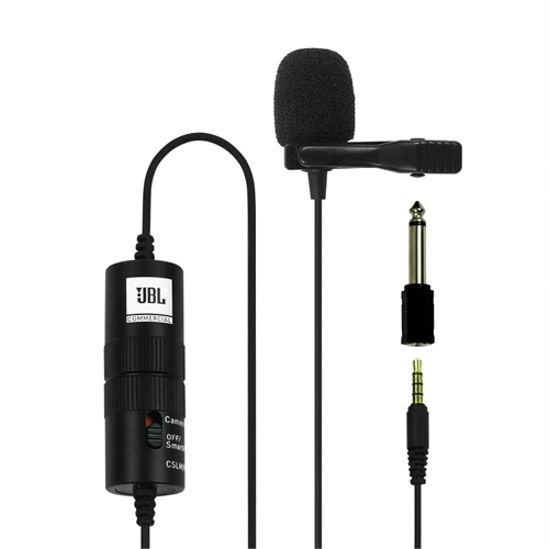 JBL Commercial Omnidirectional Lavalier Microphone CSLM20B