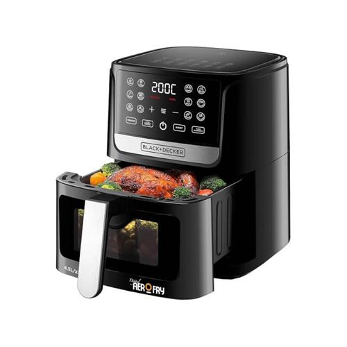 BLACK+DECKER 12 in 1 Digital Air Fryer with Window AF4500-B5