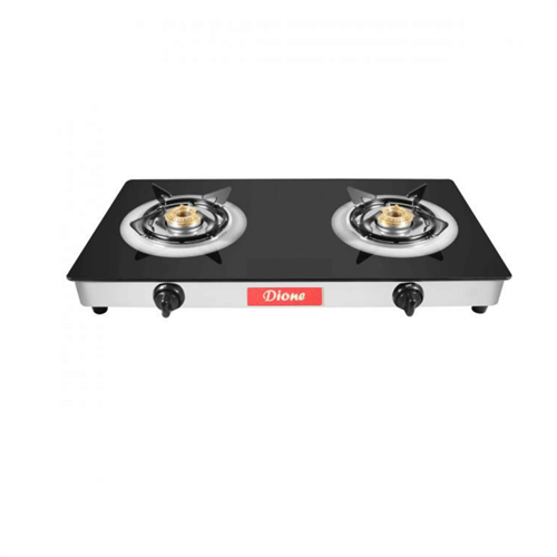 Dione 2 Burner Glass Top Gas Cooker DGGS468