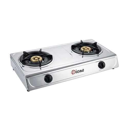 DIONE Two Burner Stainless Steel Gas Cooker DGC-2B-2240
